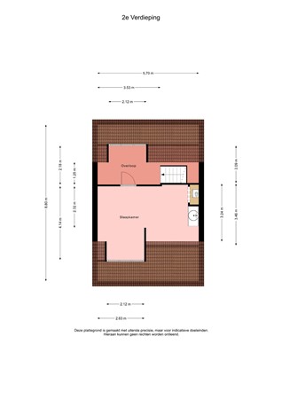 Floorplan - het Waterland 56, 8302 XD Emmeloord